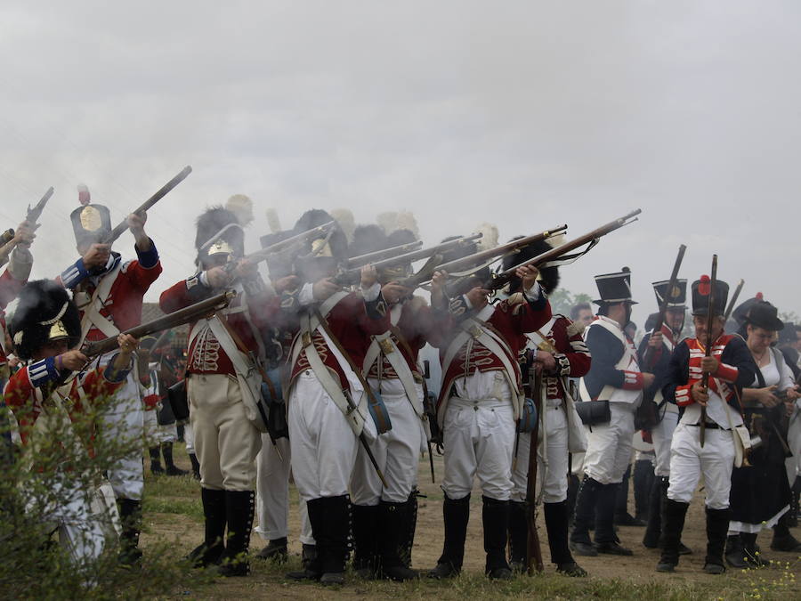 Recreación de la batalla de La Albuera