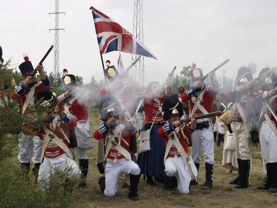 Recreación de la batalla de La Albuera