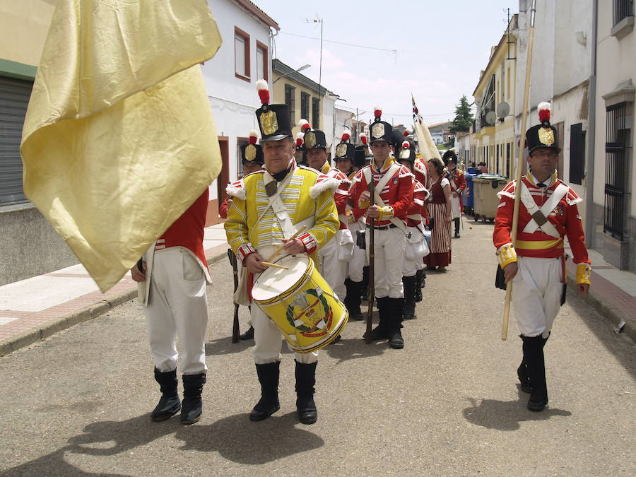 Recreación de la batalla de La Albuera