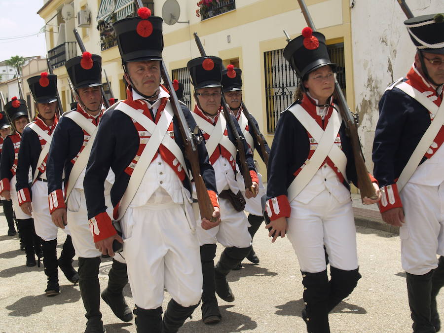 Recreación de la batalla de La Albuera