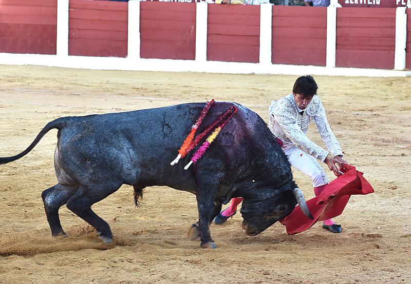 Sólo Juan del Álamo pudo aprovechar una complicada victorinada en Plasencia