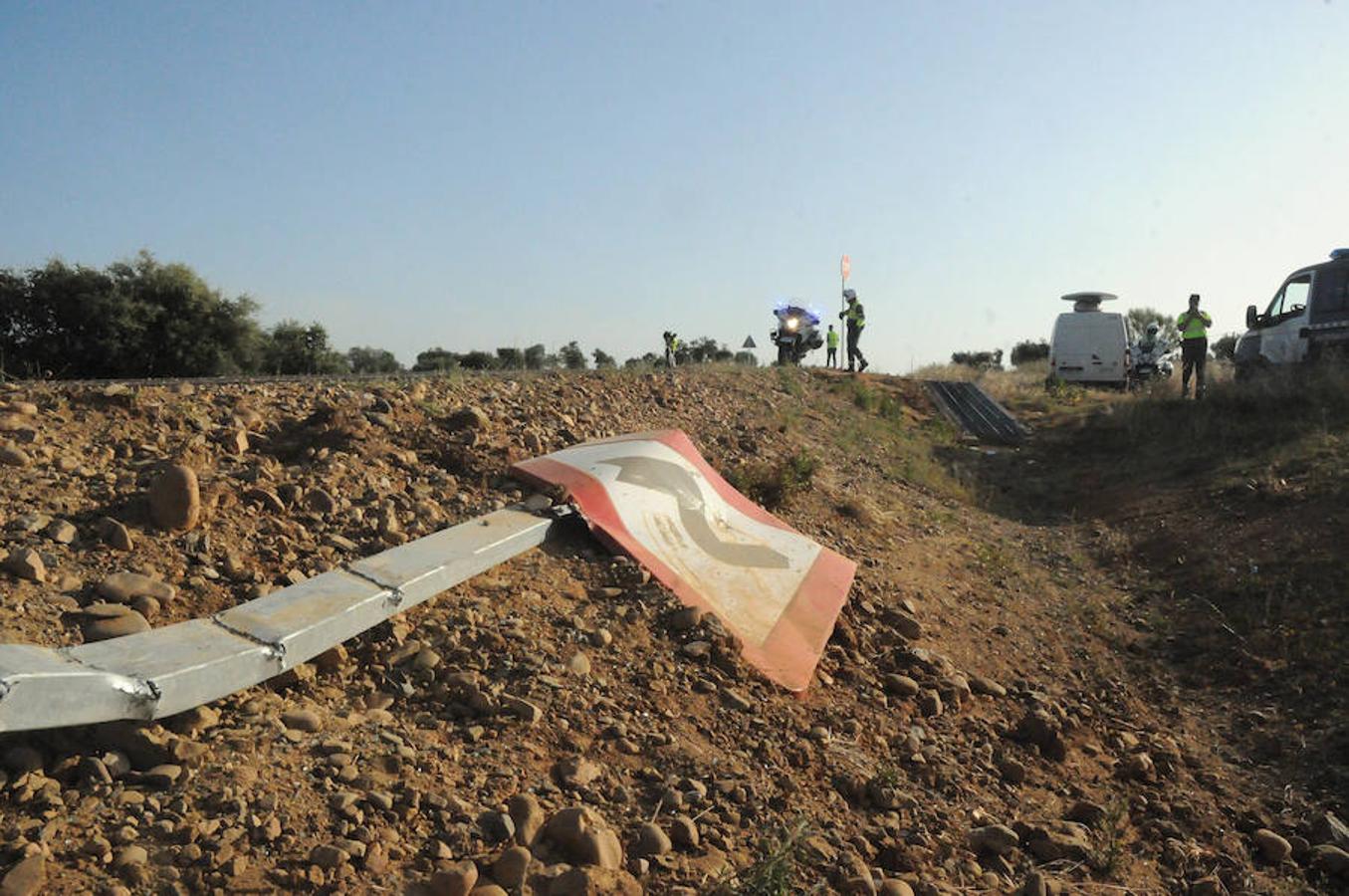 Dos hombres mueren en un accidente de tráfico en Valverde
