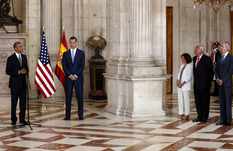 Primera visita oficial de Obama a España