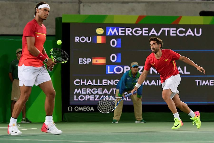 Rafael Nadal y Marc López son campeones olímpicos de dobles