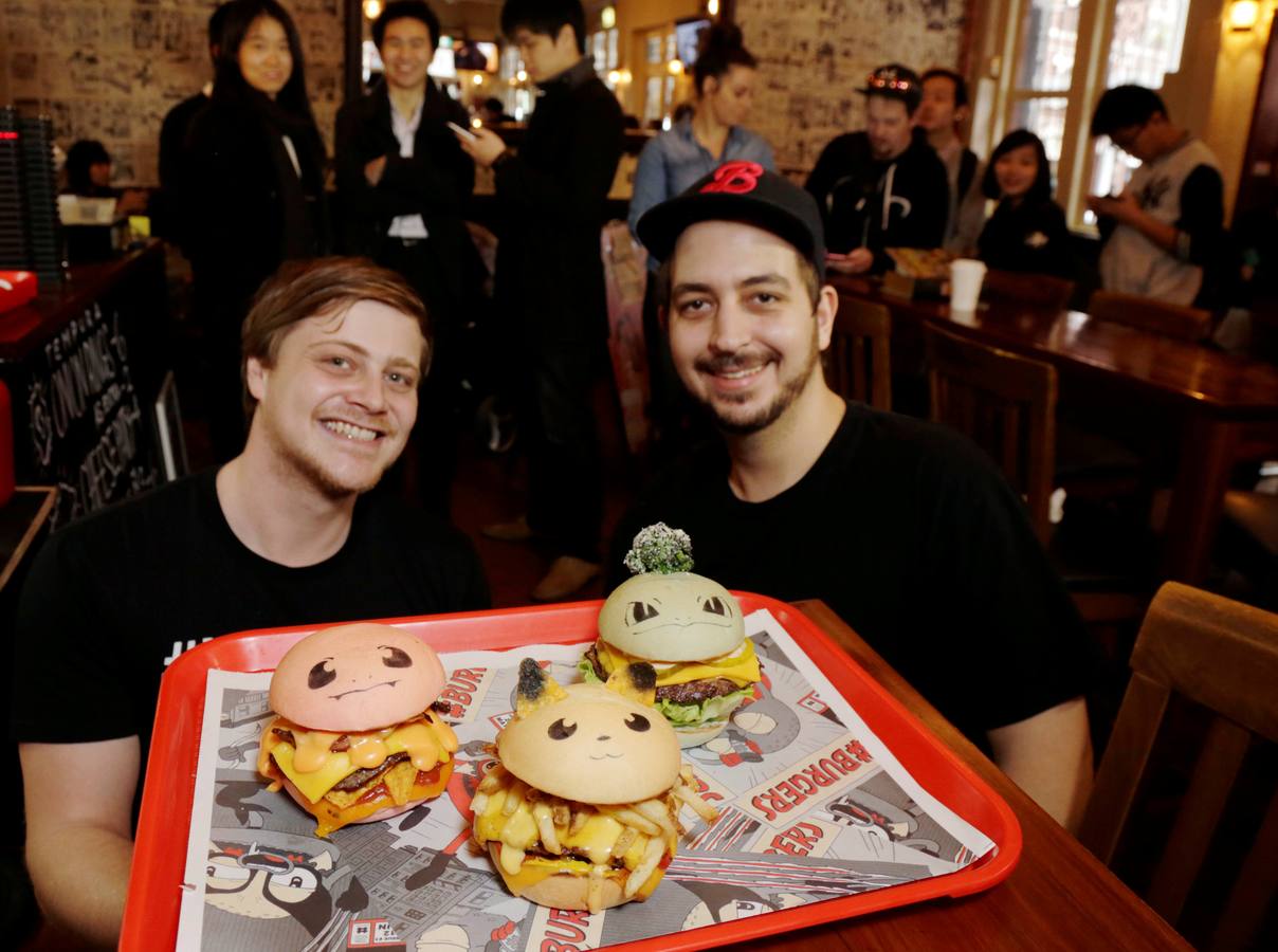 Las Pokemon hamburguesas