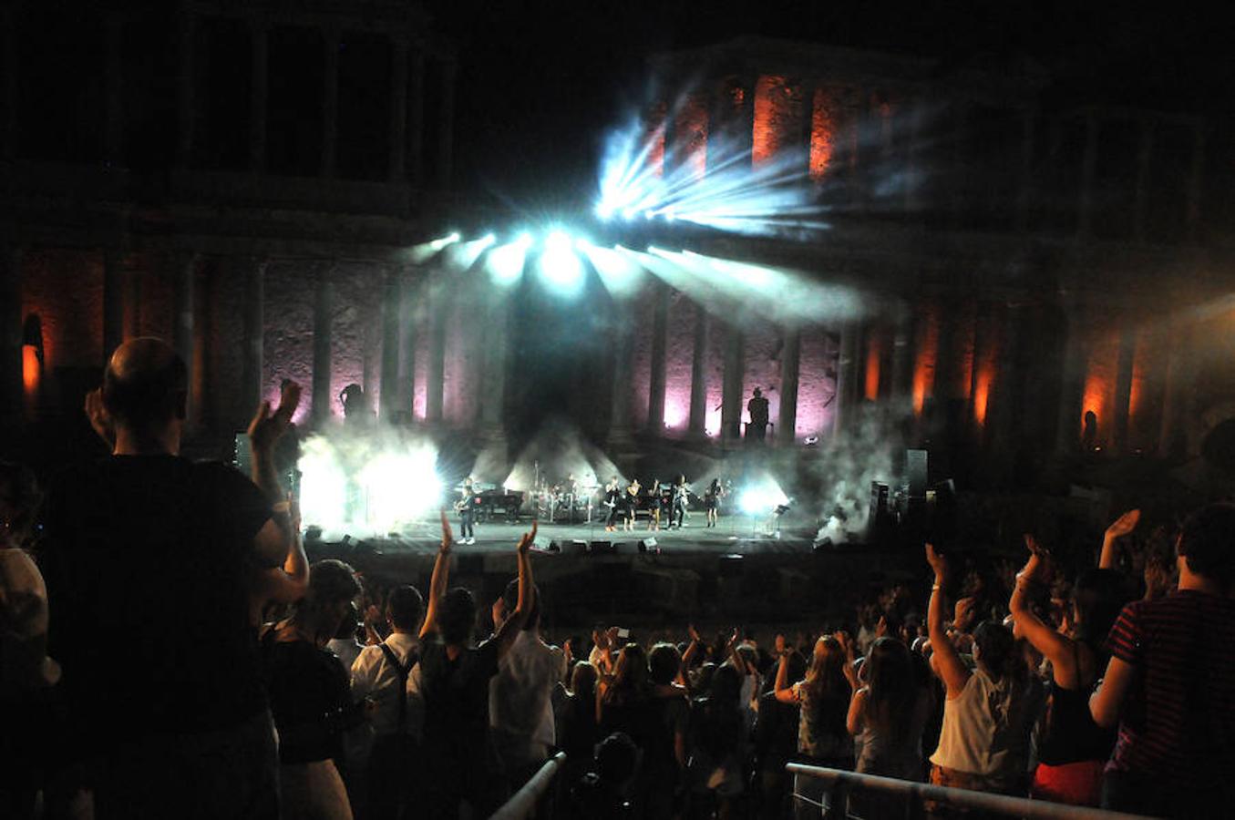 Alejandro Sanz brilla en el Teatro Romano