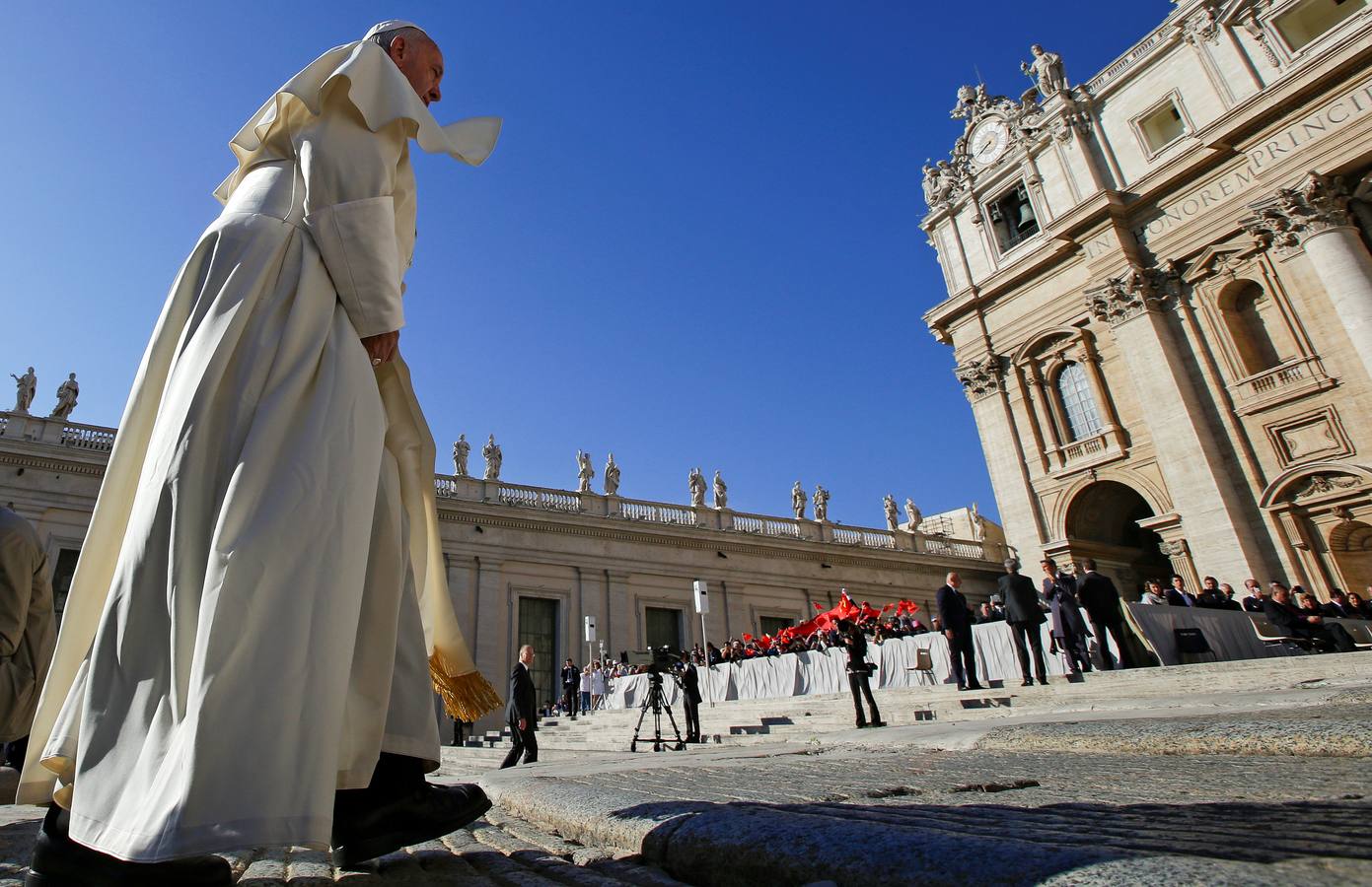 La audiencia del Papa Francisco en el Vaticano