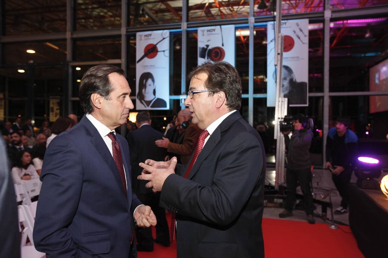 Ambiente en la Gala de Extremeños de HOY 2016 (I)