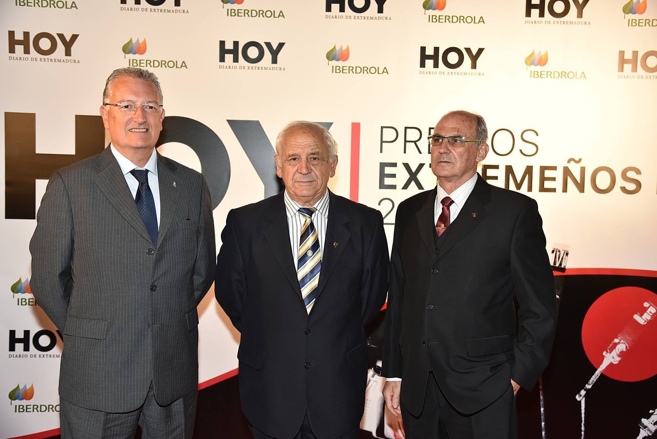 El Photocall en la Gala Extremeños de HOY 2016