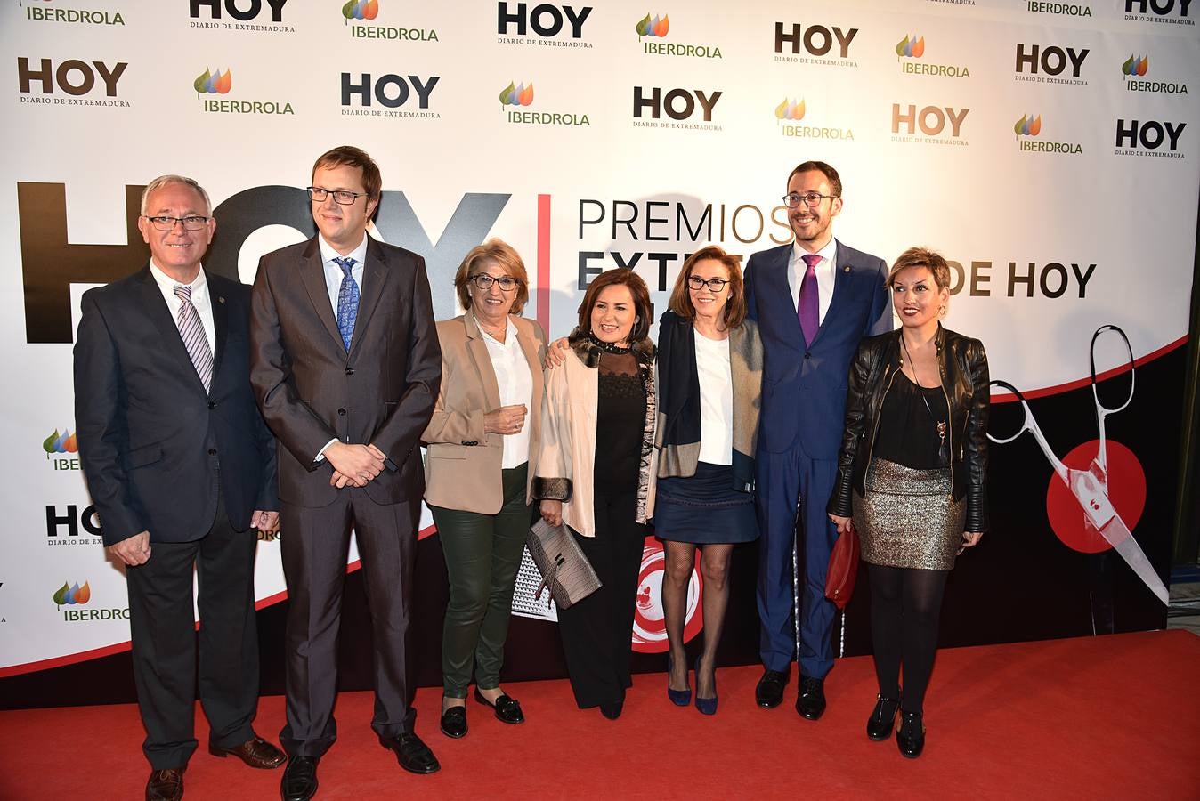 El Photocall en la Gala Extremeños de HOY 2016