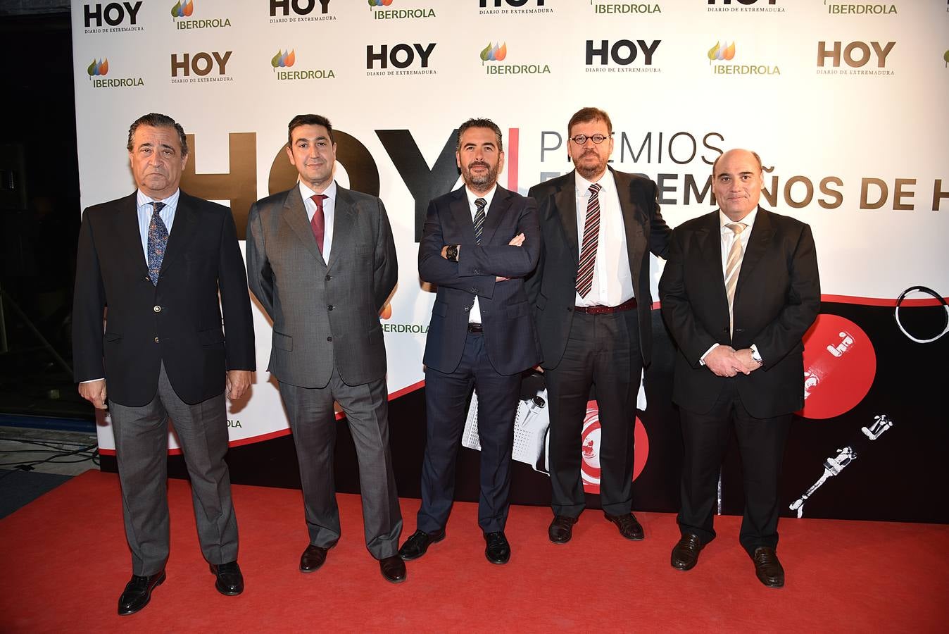 El Photocall en la Gala Extremeños de HOY 2016