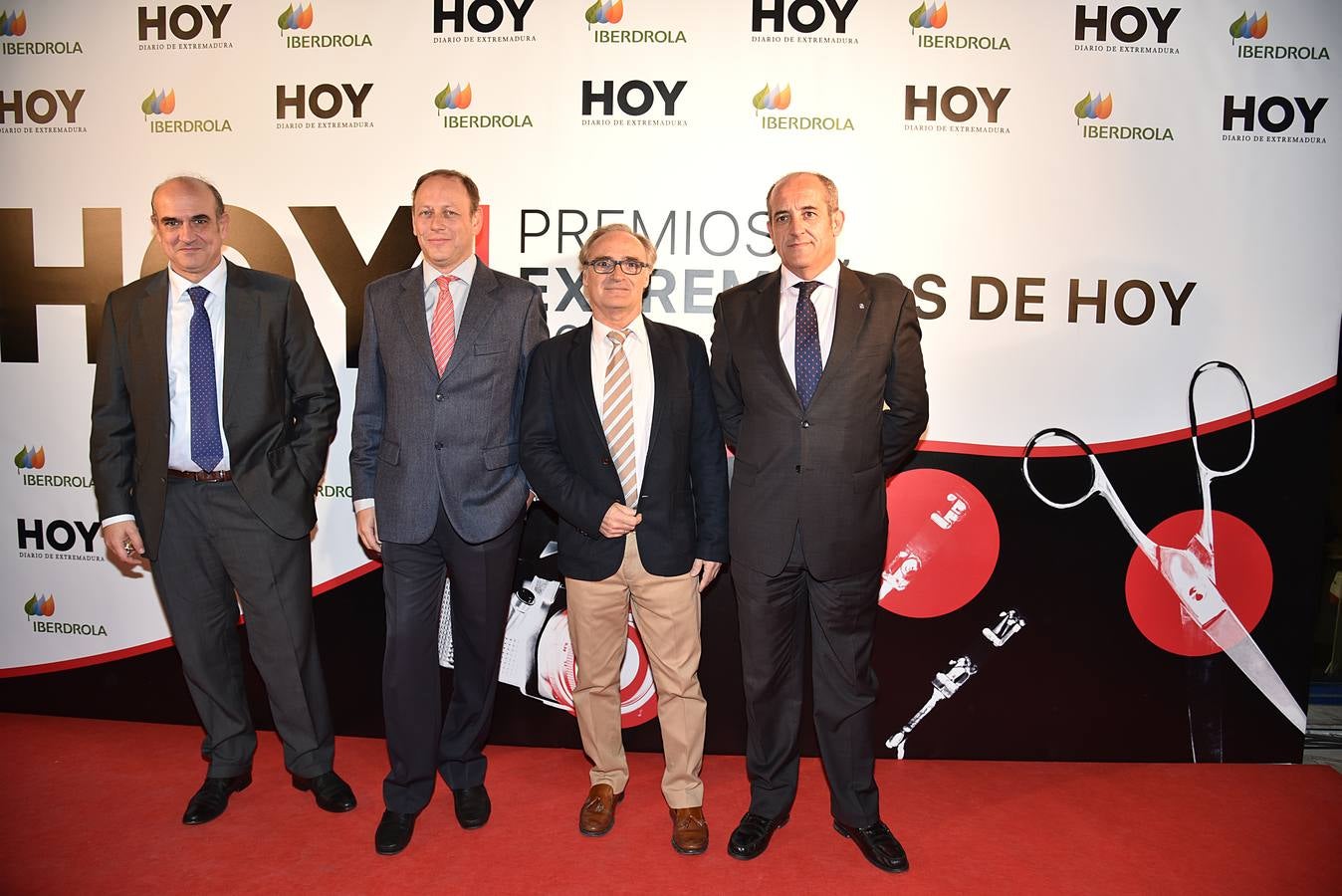 El Photocall en la Gala Extremeños de HOY 2016