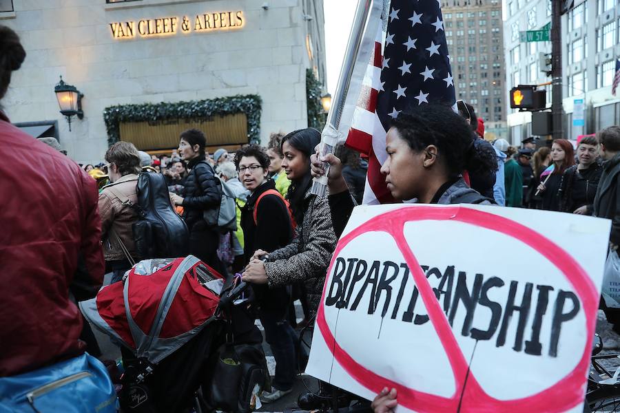 Las protestas contra Trump no cesan