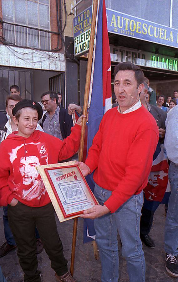 Visita de Fidel Castro a Extremadura