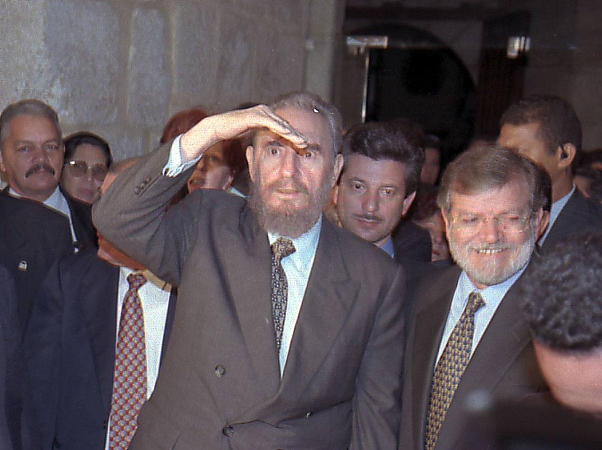 Visita de Fidel Castro a Extremadura