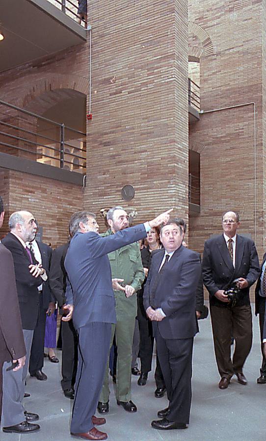 Visita de Fidel Castro a Extremadura