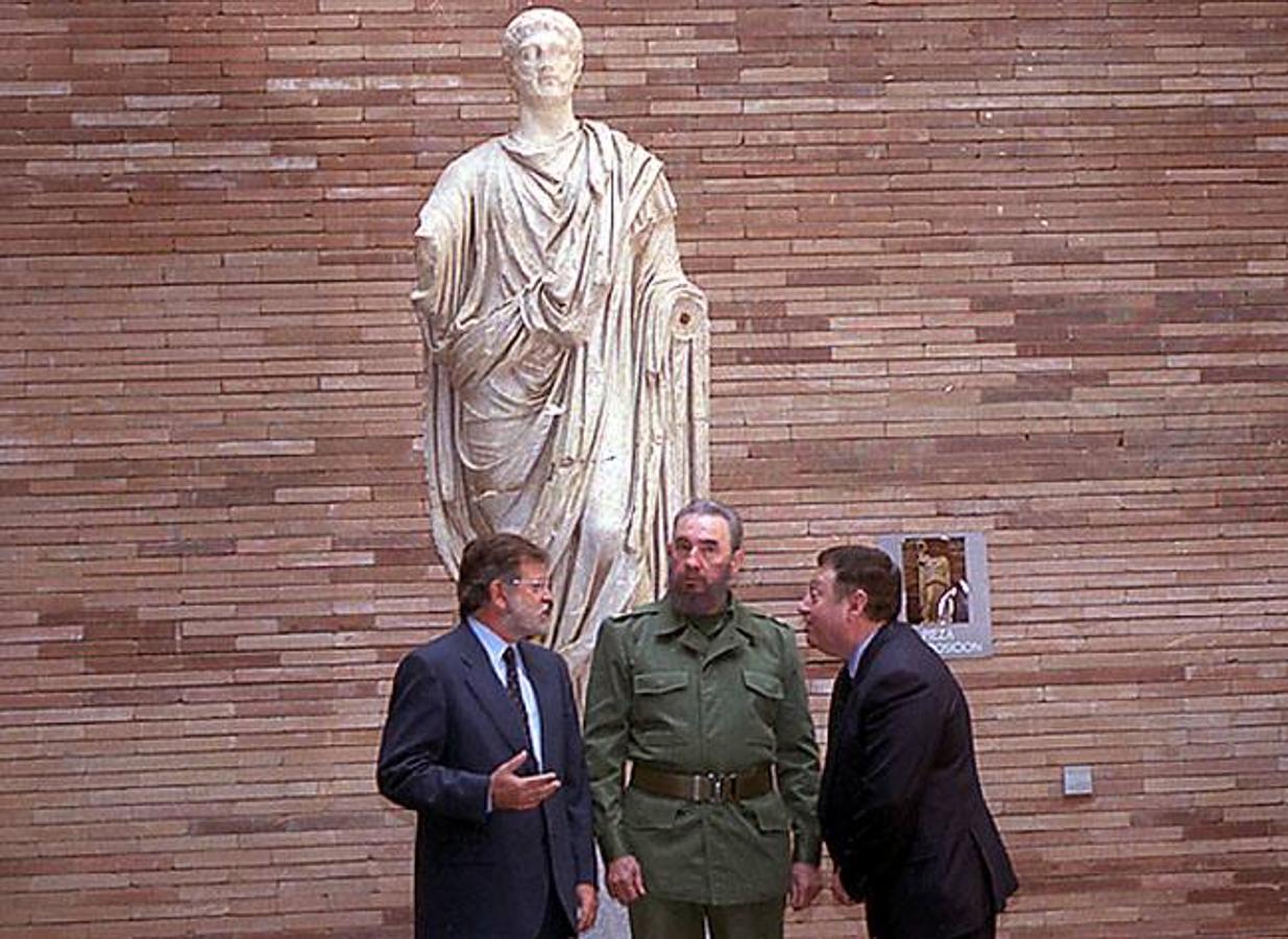 Visita de Fidel Castro a Extremadura