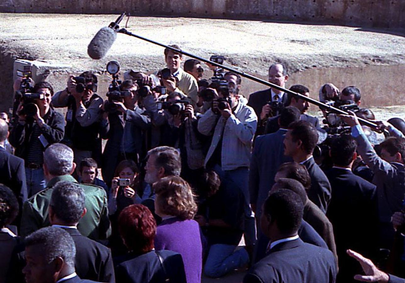 Visita de Fidel Castro a Extremadura