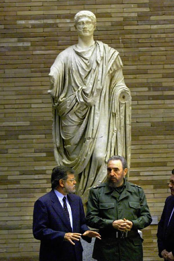Visita de Fidel Castro a Extremadura