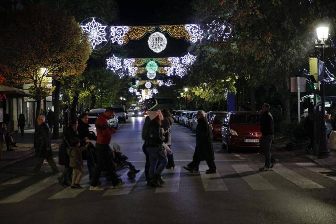 Encendido de las luces de Navidad en Cáceres