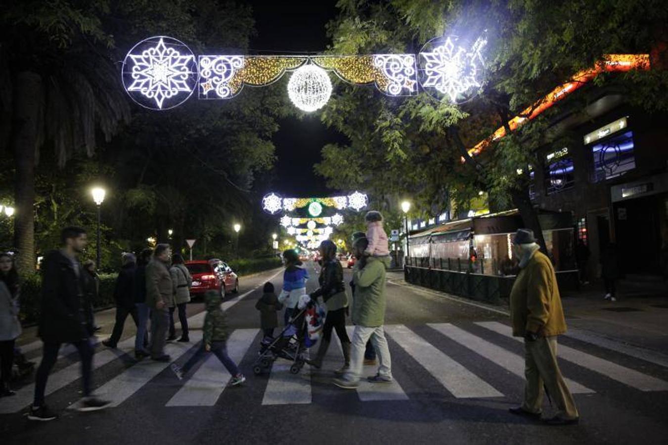 Encendido de las luces de Navidad en Cáceres
