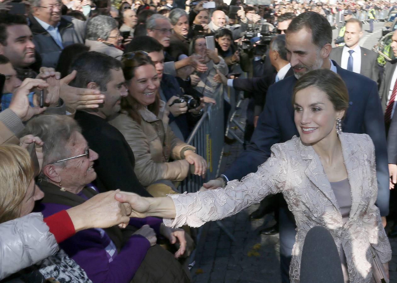 Lunes, 28 de noviembre: Los reyes de España Felipe VI y Letizia comenzaron la visita de Estado a Portugal que les llevó a las históricas ciudades de Oporto, Guimaraes y Lisboa. Fotografías: Otavio Passos