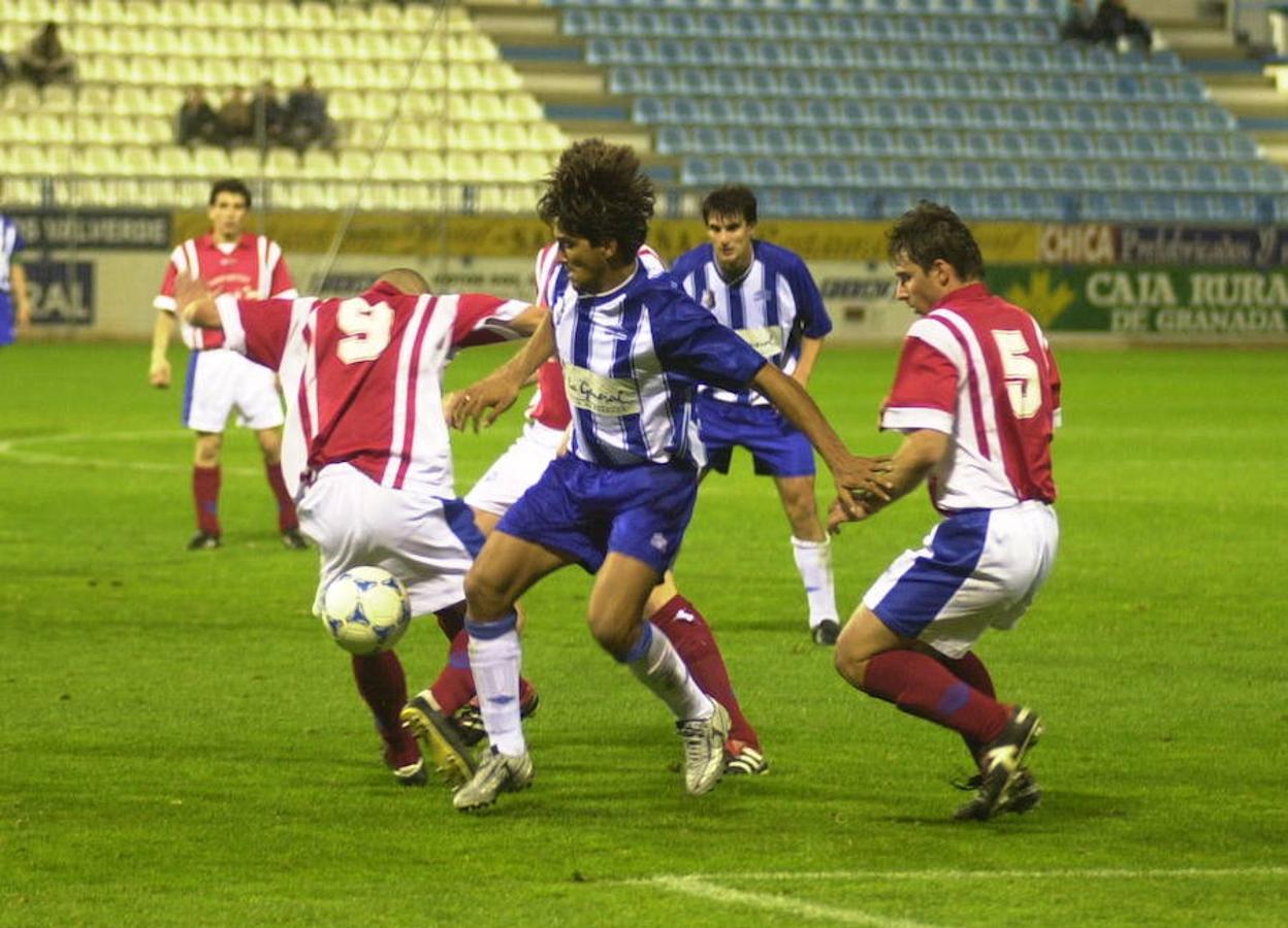 2002. Partido entre el Motril y el Díter Zafra, en Motril.