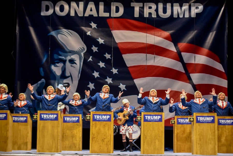 Los Chungos han bordado un gran tipo como Donald Trump