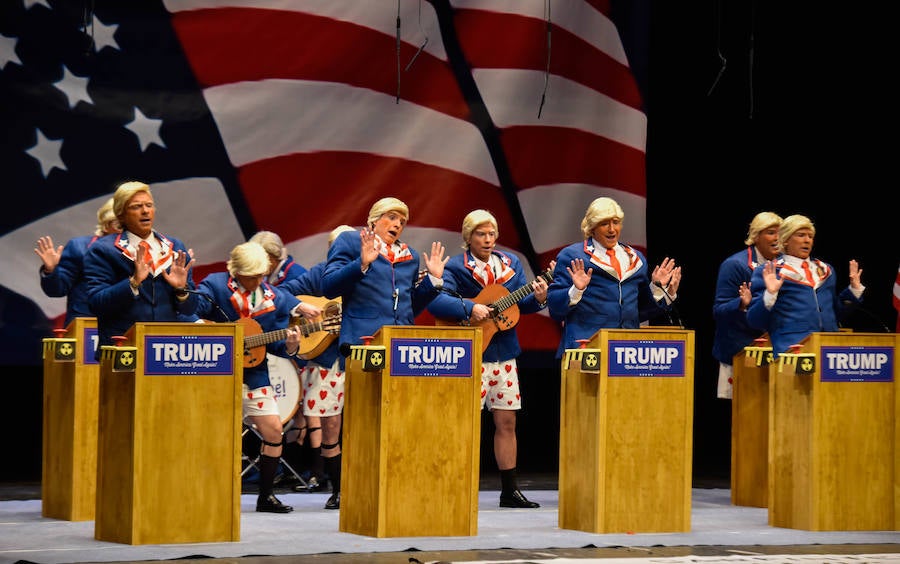 Los Chungos han bordado un gran tipo como Donald Trump