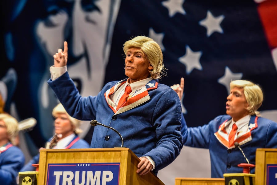 Los Chungos han bordado un gran tipo como Donald Trump