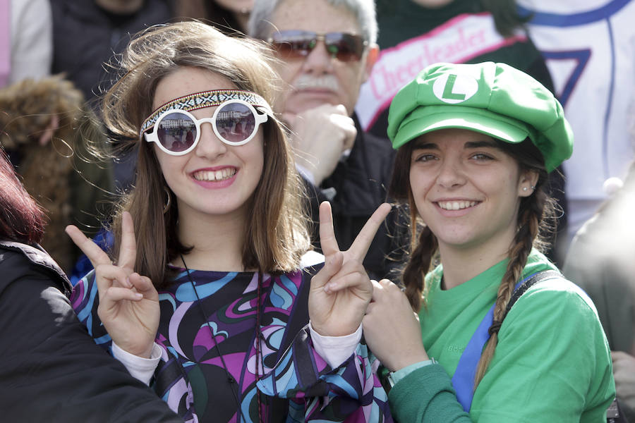 Lavanderas y aguadores, en la quema del Pelele