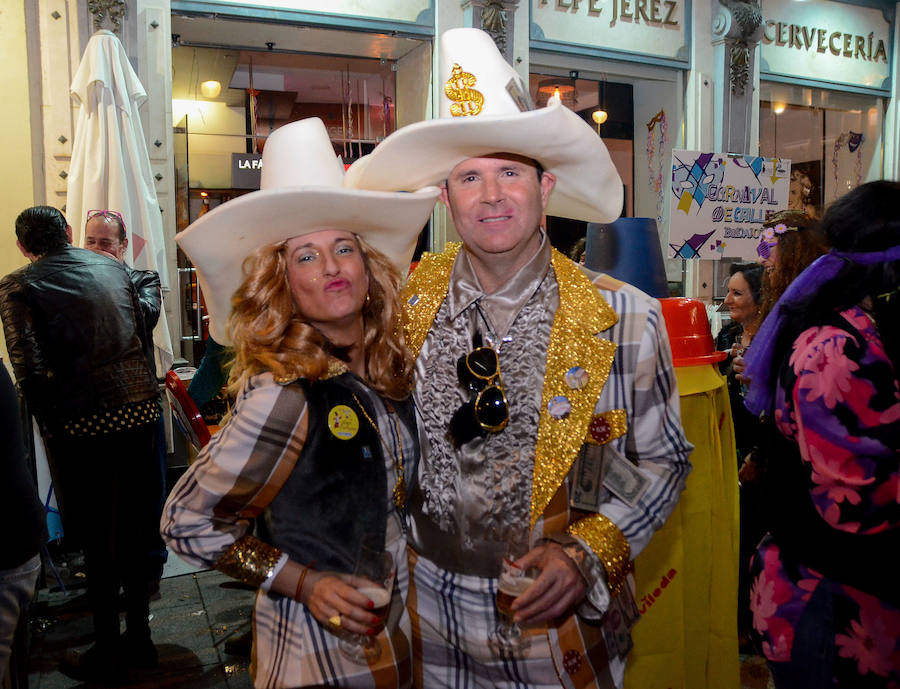 Ambiente nocturno en el sábado de Carnaval