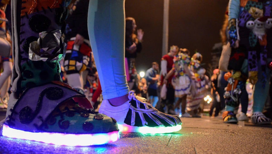 Ambiente nocturno en el sábado de Carnaval