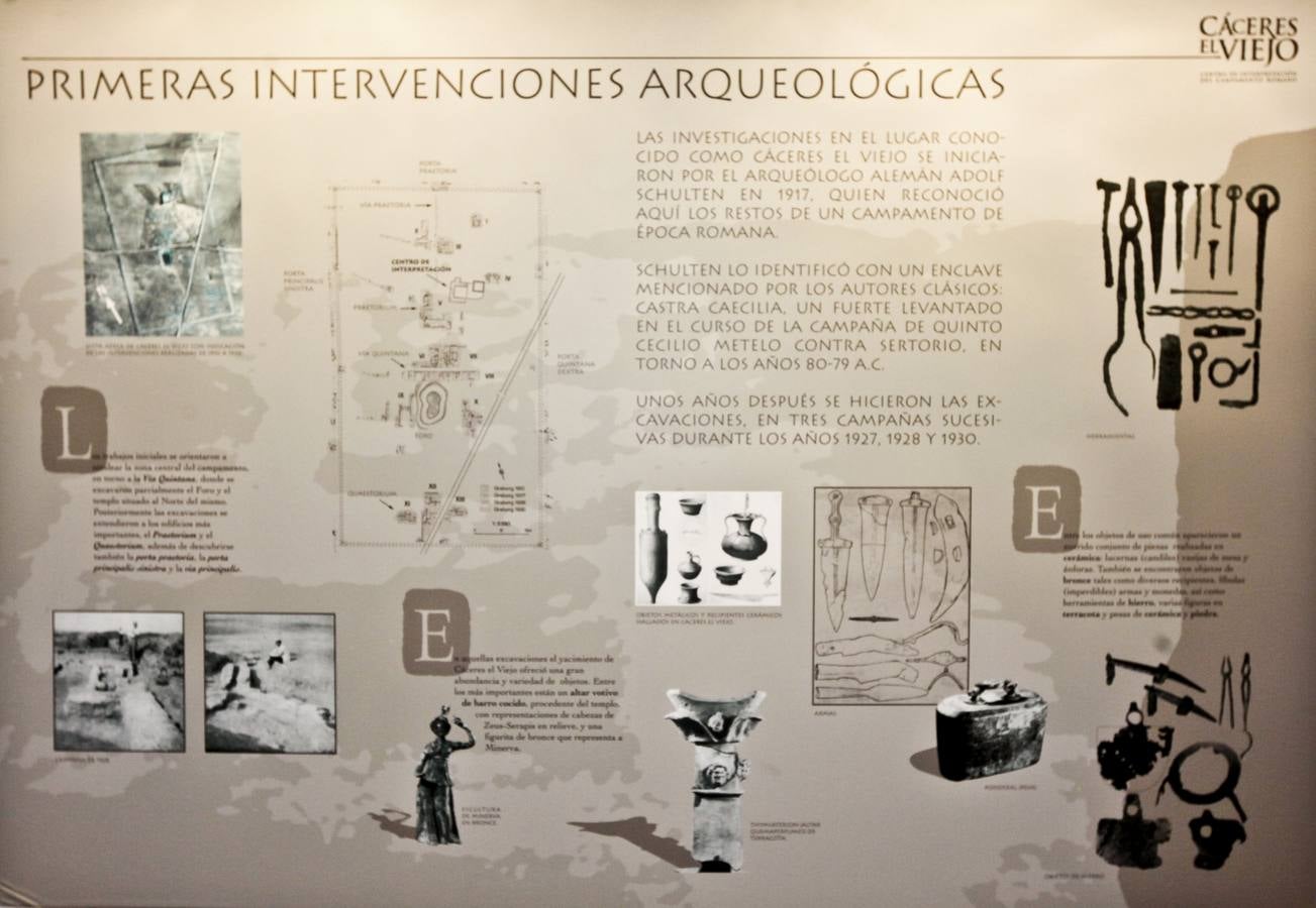 Mejoras en el Centro de Interpretación Cáceres el Viejo