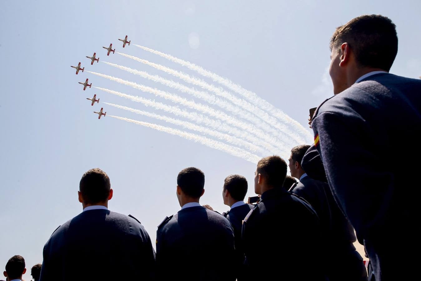 Temporada de exhibiciones de patrullas acrobáticas del Ejército del Aire