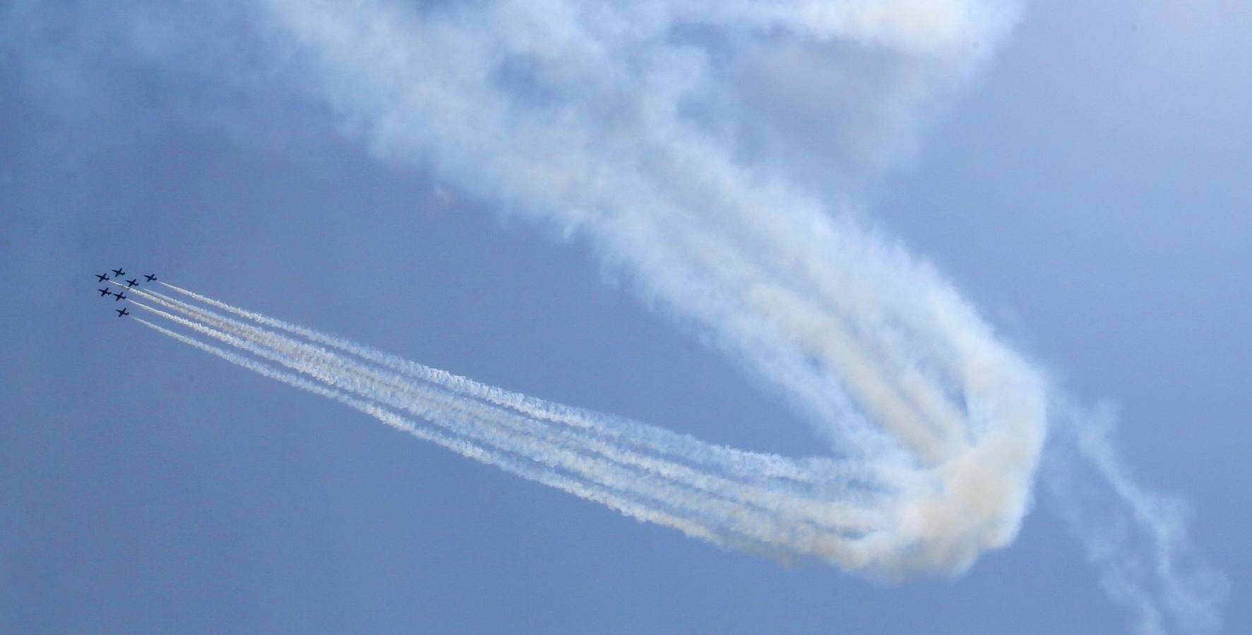 Temporada de exhibiciones de patrullas acrobáticas del Ejército del Aire