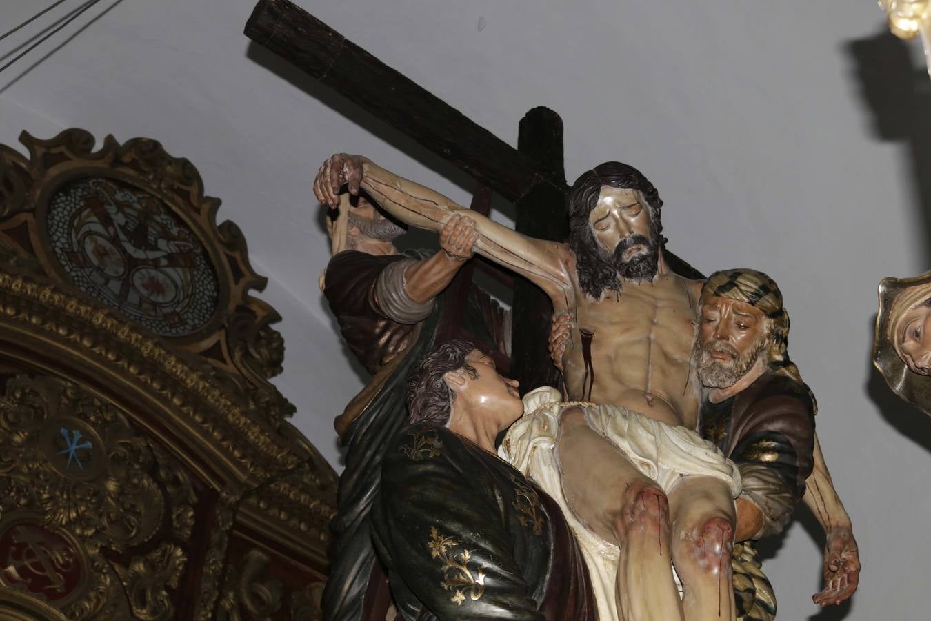 Iglesia de San Andrés- Paso del Conjunto escultórico del Descendimiento