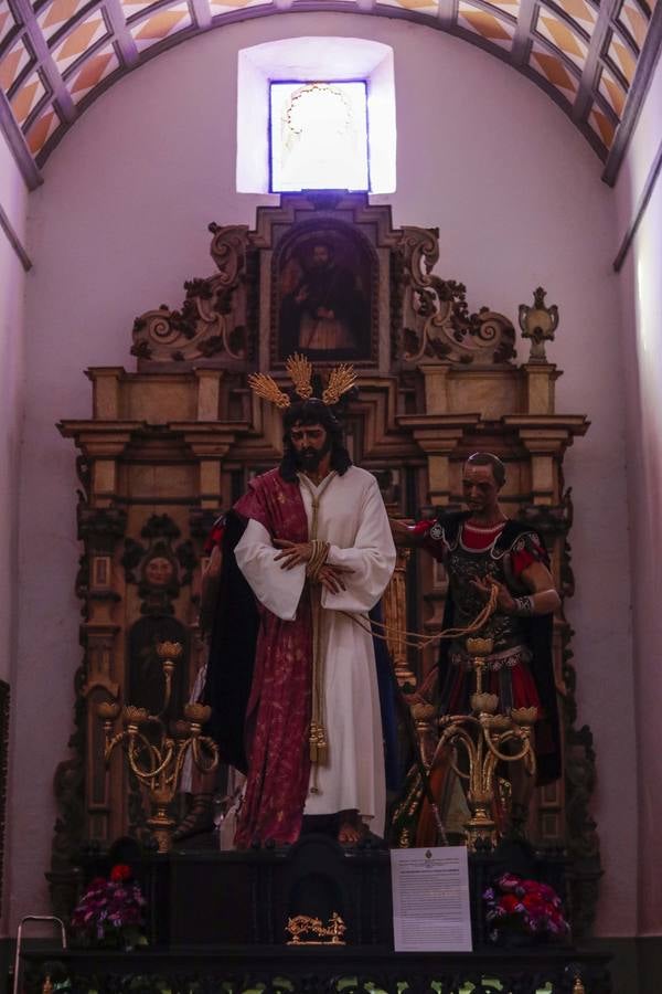 Iglesia de San Agustín- Paso del Santísimo Cristo de la Caridad en su Sentencia