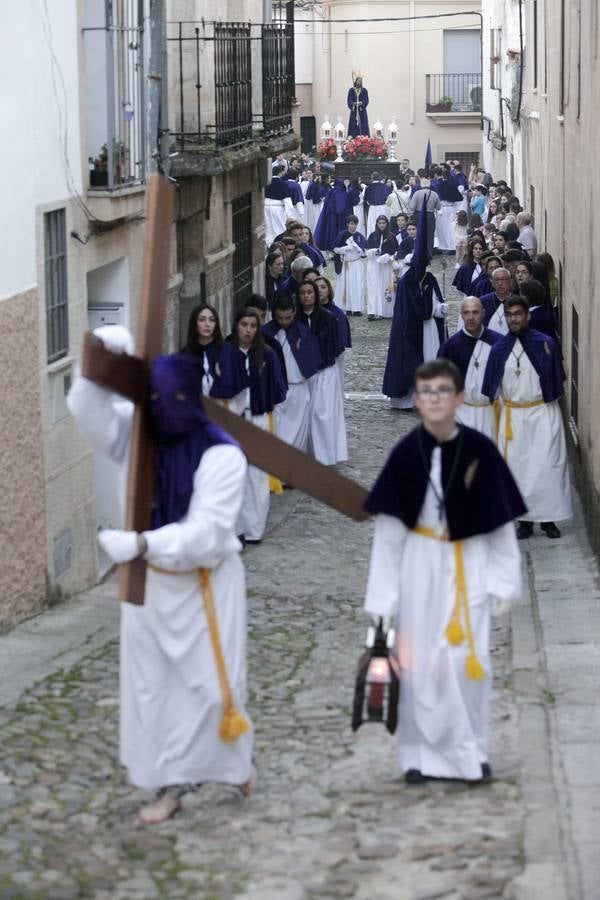 Martes Santo en Cáceres: Jesús del Perdón y el Cristo del Amparo