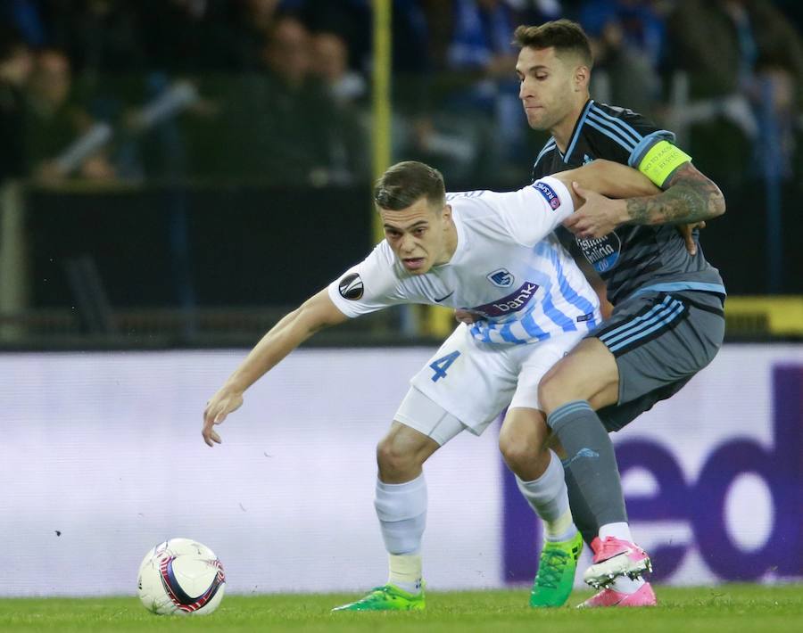 El Genk-Celta, en imágenes