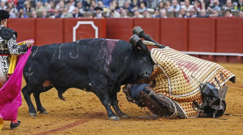 Oreja para la torería de Garrido en Sevilla