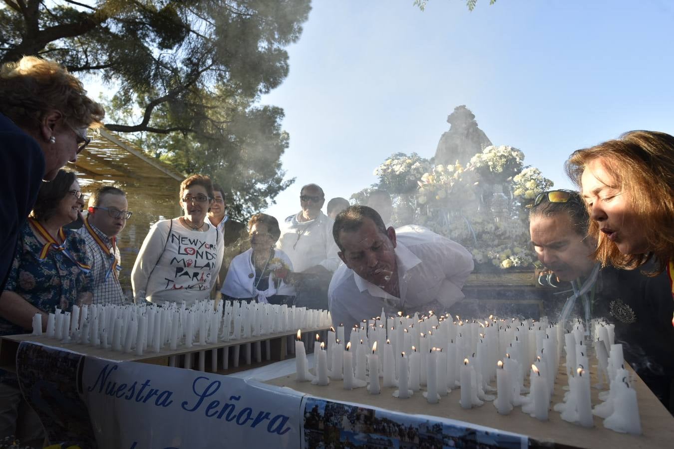 Domingo, 7 de mayo: La romería de la Virgen de Bótoa 2017 en Badajoz. Fotografía: JV Arnelas