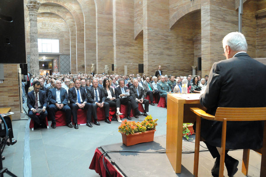 Homenaje al director del Museo Romano durante tres décadas