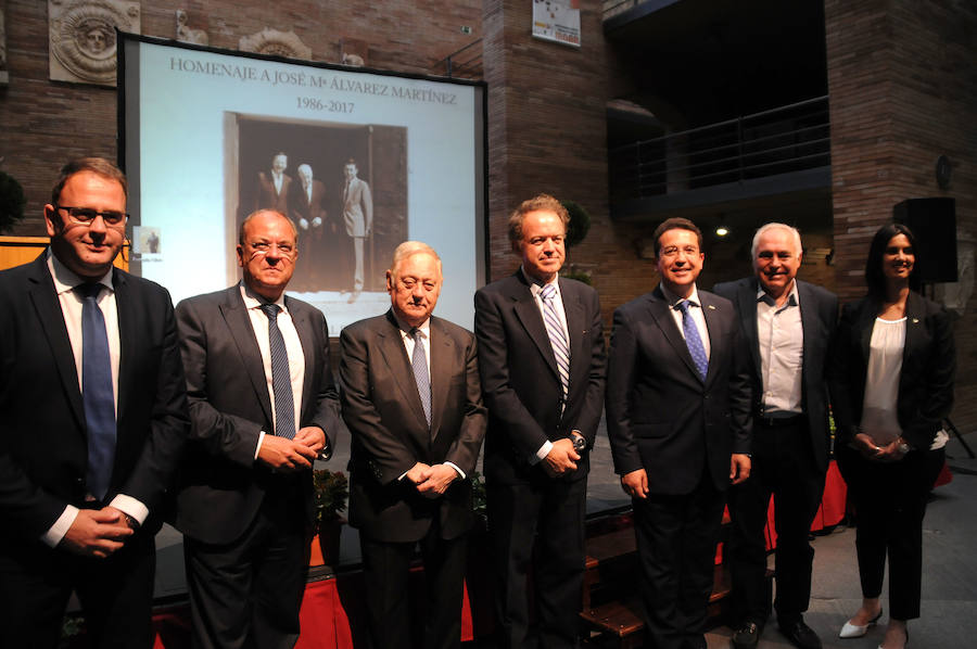 Homenaje al director del Museo Romano durante tres décadas