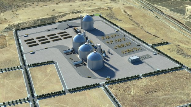 Recreación en tres dimensiones de las instalaciones de la planta azucarera. :: hoy