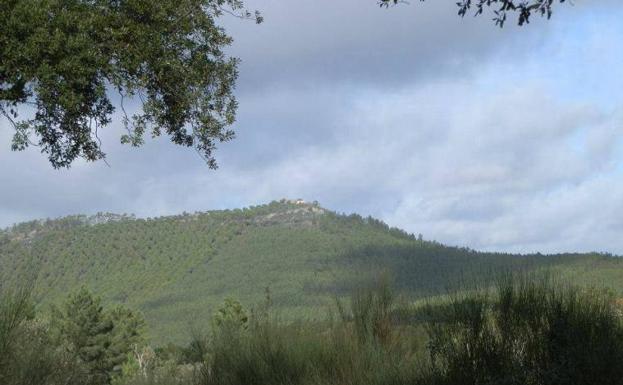 Sierra de la Lamparona en la que se busca a Israel Vélez Gómez