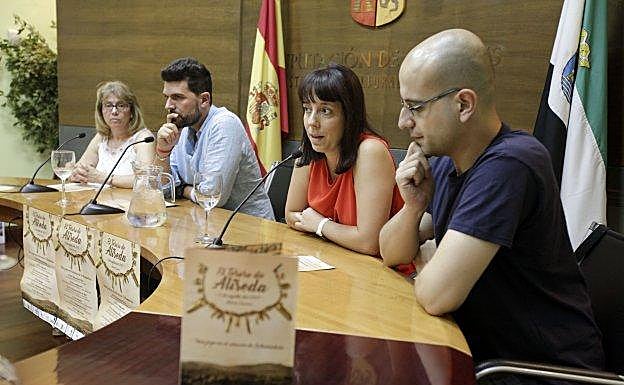 resentación de la recreación del 'Tesoro de Aliseda'.