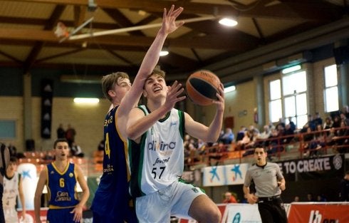 Álex Galán, la pasada temporada con el Joventut. :: HOY