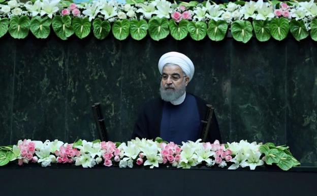 El presidente iraní, Hasan Rohani. 