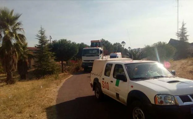 Extremadura envía medios técnicos y humanos de apoyo a los incendios de Castelo Blanco